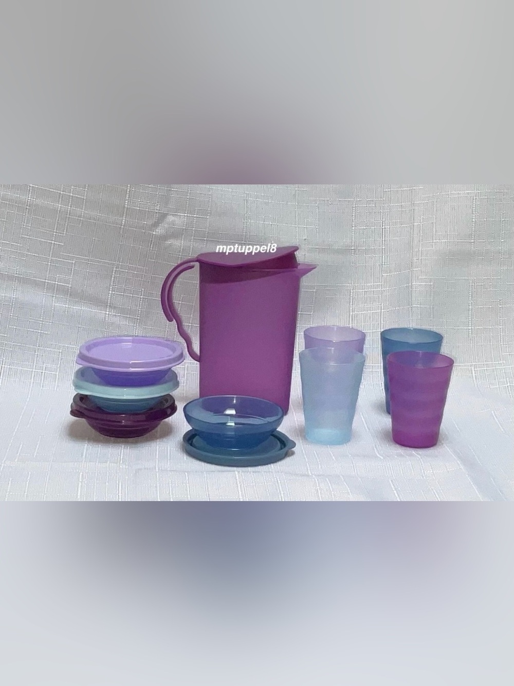 Tupperware Mini Kids Impressions 9-Pc Party Set Multicolor*